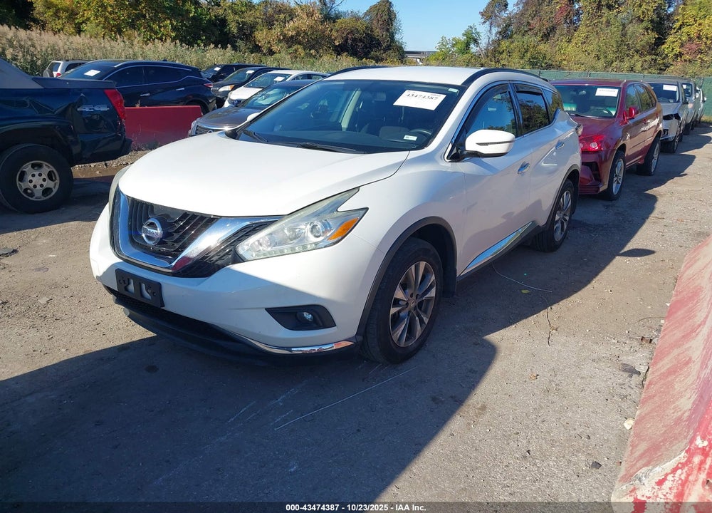 2016 NISSAN MURANO SV VIN: 5N1AZ2MH1GN157616