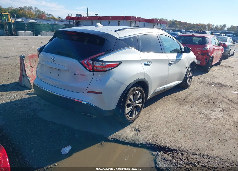 2016 NISSAN MURANO SV VIN: 5N1AZ2MH1GN157616