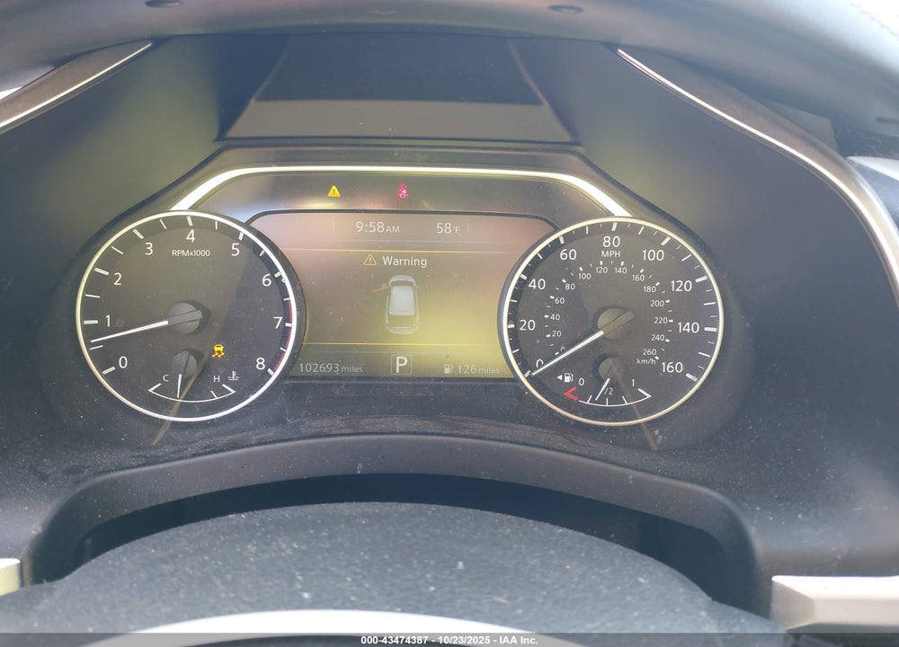2016 NISSAN MURANO SV VIN: 5N1AZ2MH1GN157616