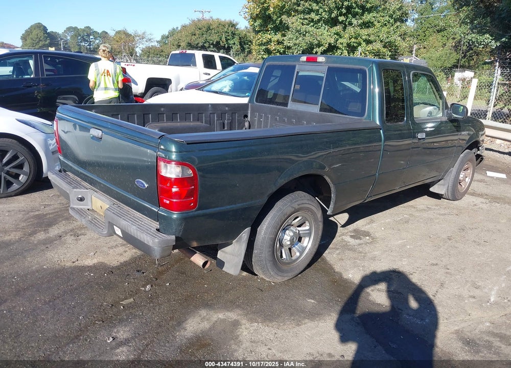 2002 FORD RANGER EDGE/TREMOR/XLT VIN: 1FTYR44U92TA12081