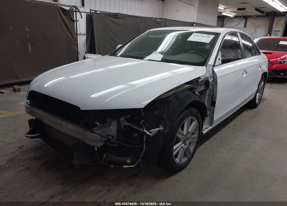 2011 AUDI A4 VIN: WAUAFAFL2BN036592