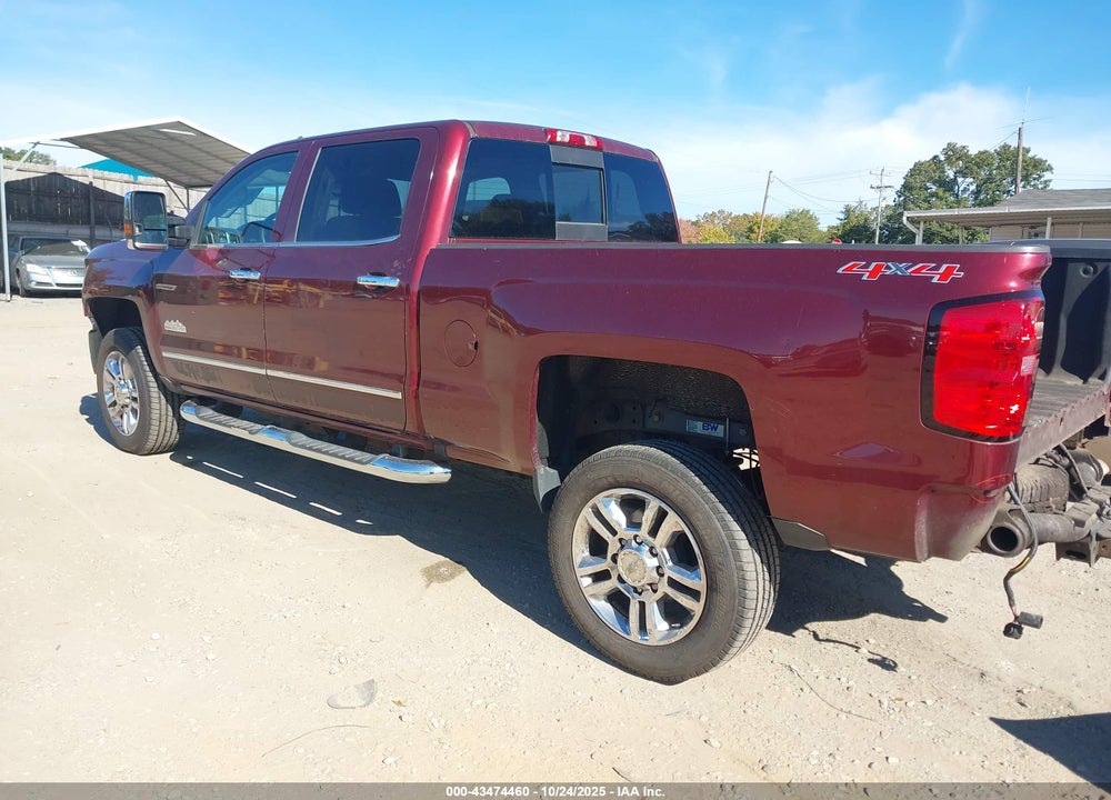 2016 CHEVROLET SILVERADO 2500HD HIGH COUNTRY VIN: 1GC1KXE88GF134462