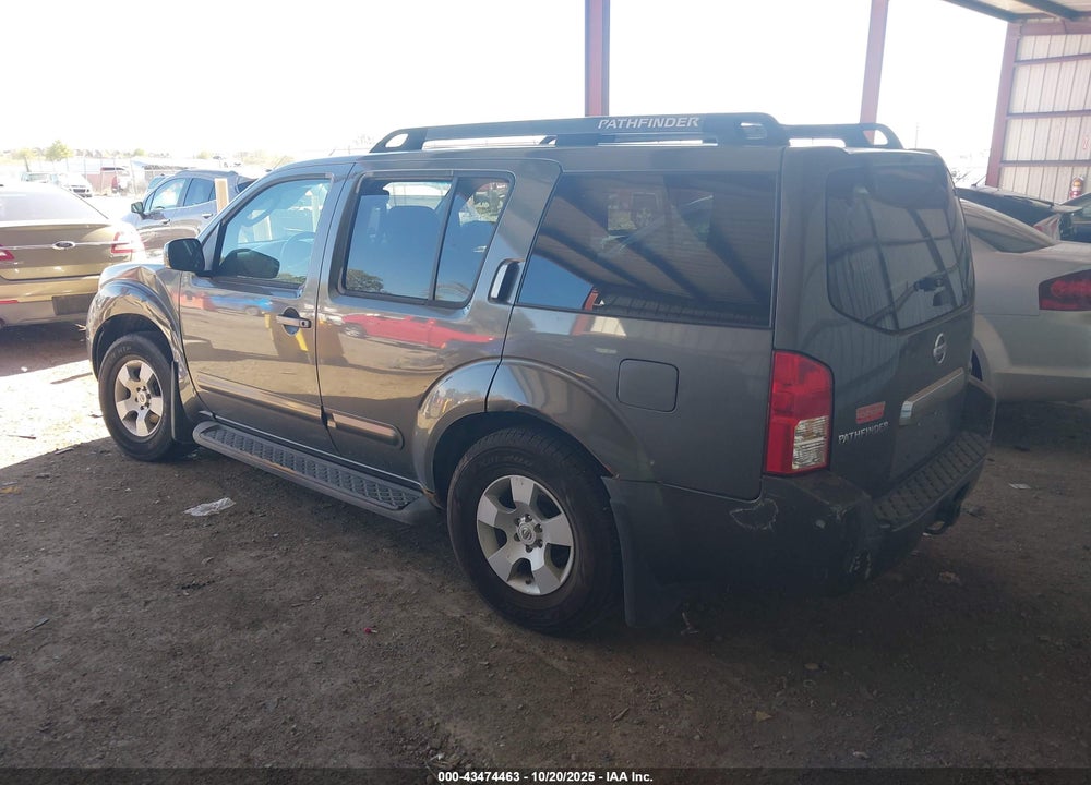 2006 NISSAN PATHFINDER SE VIN: 5N1AR18W66C625269
