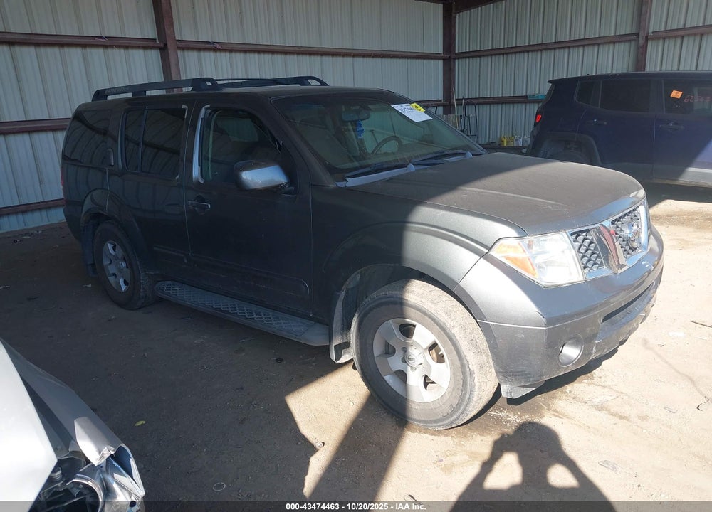 2006 NISSAN PATHFINDER SE VIN: 5N1AR18W66C625269