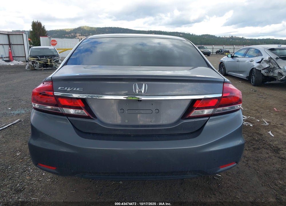 2014 HONDA CIVIC VIN: 19XFB2F87EE259161