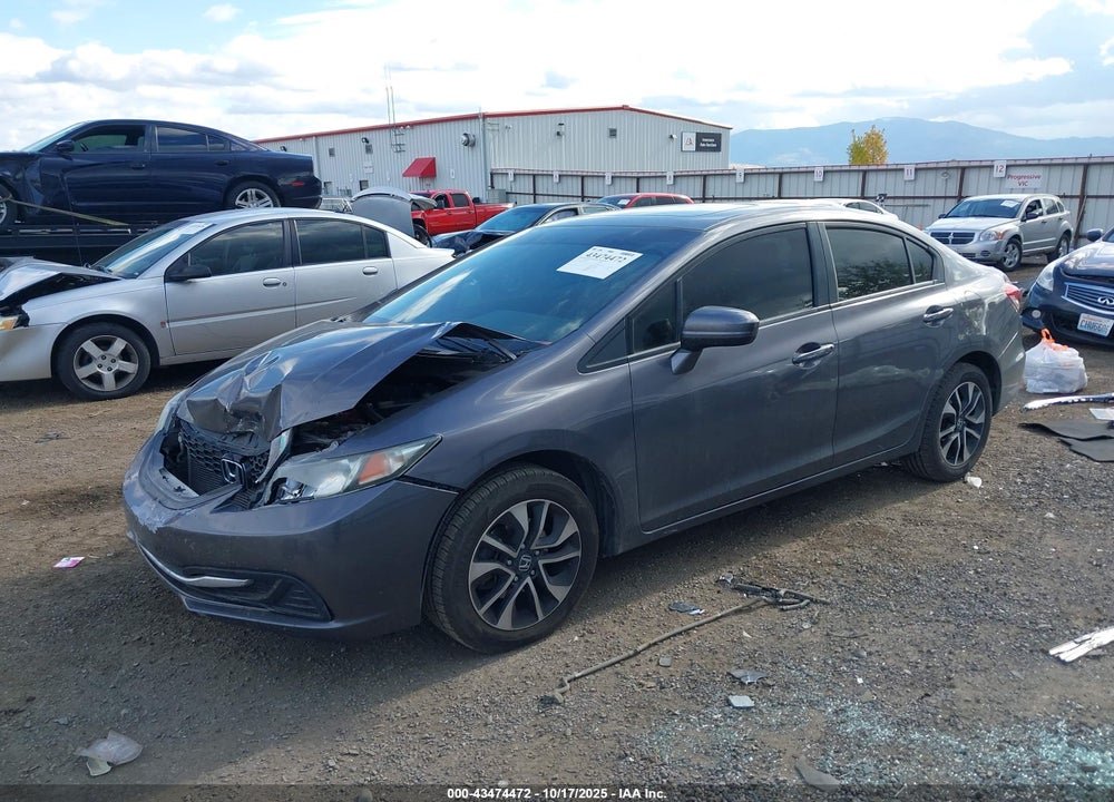 2014 HONDA CIVIC VIN: 19XFB2F87EE259161
