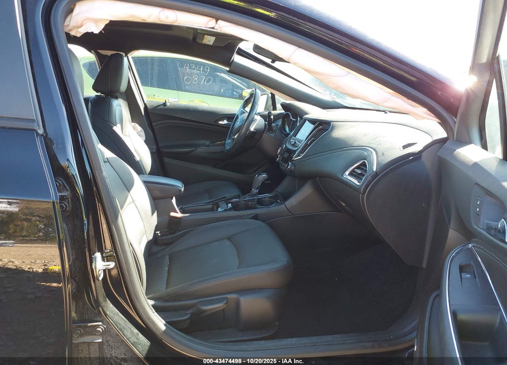 2019 CHEVROLET CRUZE PREMIER VIN: 3G1BF6SM1KS608723