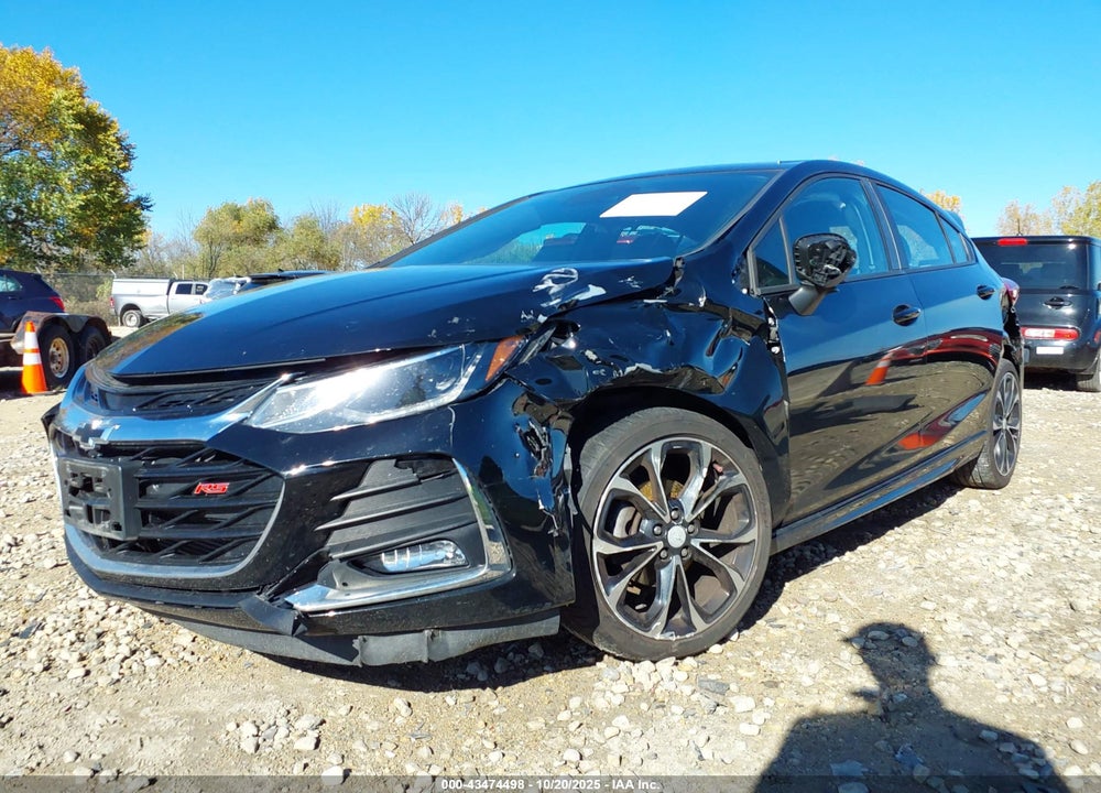 2019 CHEVROLET CRUZE PREMIER VIN: 3G1BF6SM1KS608723