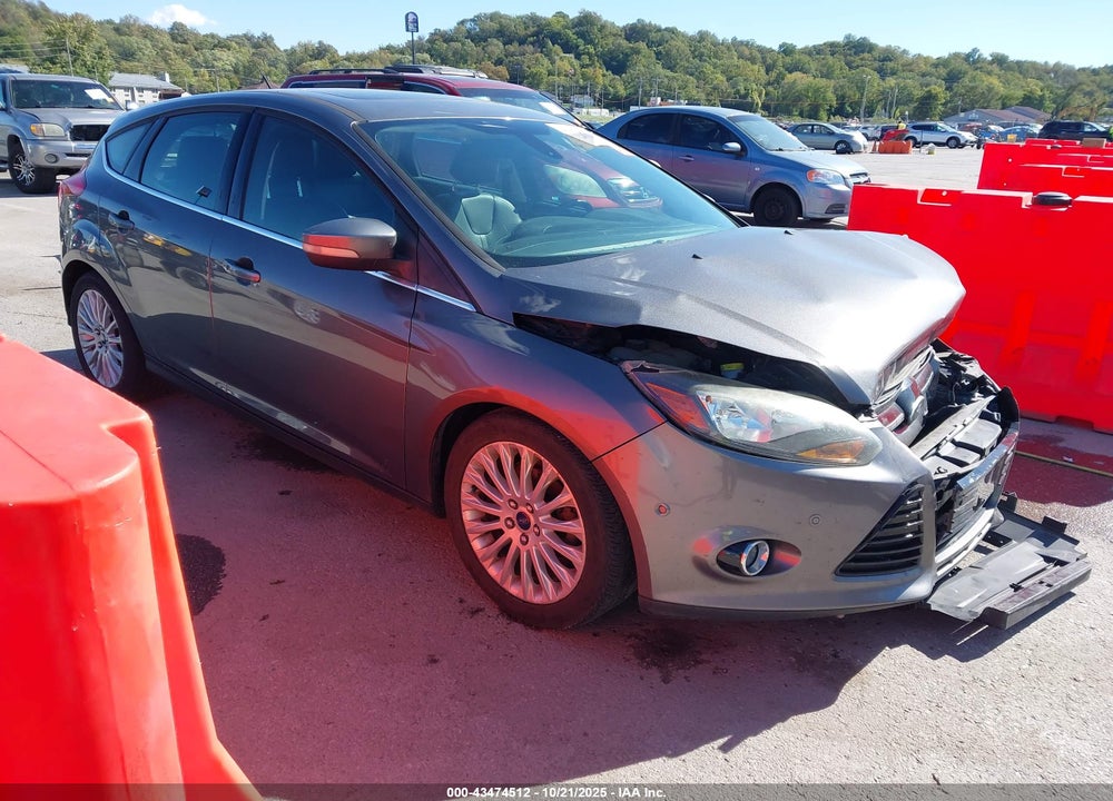 2012 FORD FOCUS TITANIUM VIN: 1FAHP3N28CL366579