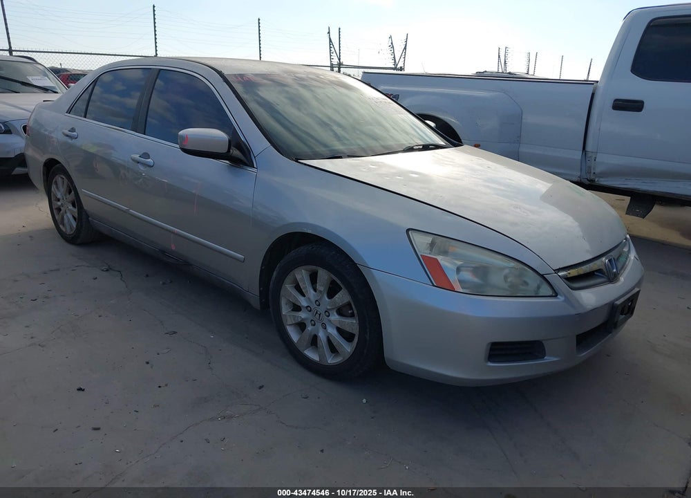 2007 HONDA ACCORD 3.0 SE VIN: 1HGCM66477A012196