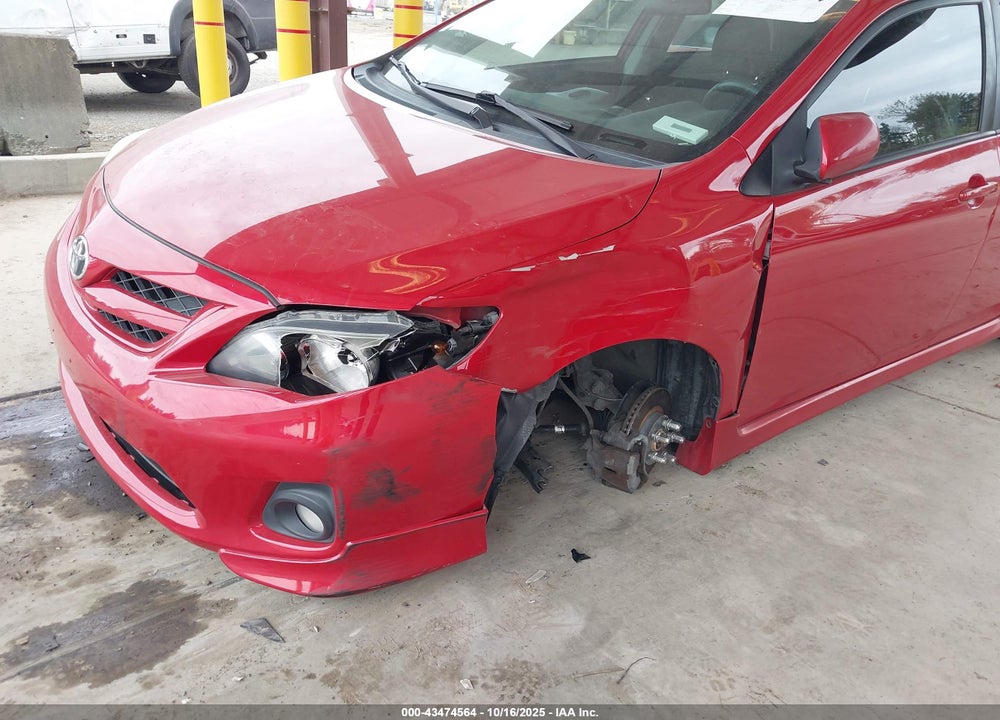 2013 TOYOTA COROLLA S VIN: 2T1BU4EE9DC005072