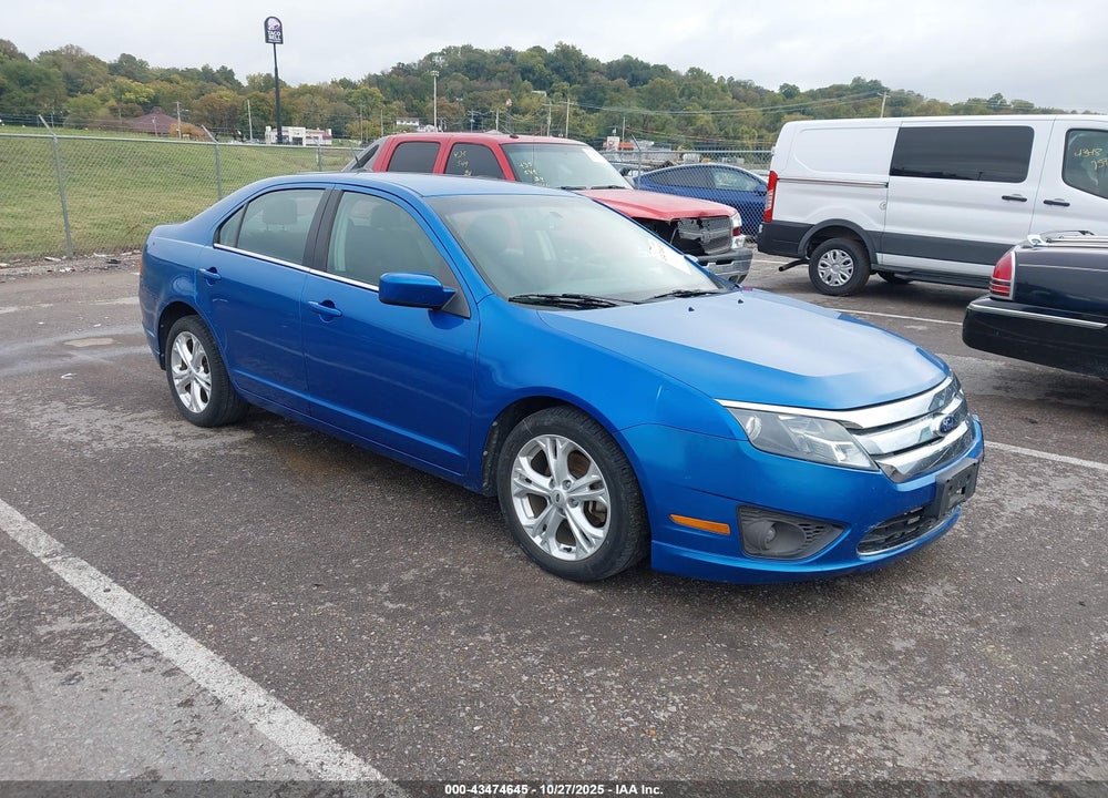 2012 FORD FUSION SE VIN: 3FAHP0HA1CR365051