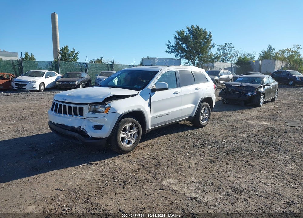 2014 JEEP GRAND CHEROKEE LAREDO VIN: 1C4RJFAG8EC384781