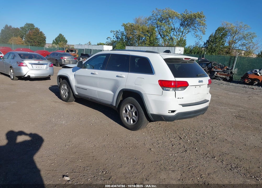 2014 JEEP GRAND CHEROKEE LAREDO VIN: 1C4RJFAG8EC384781