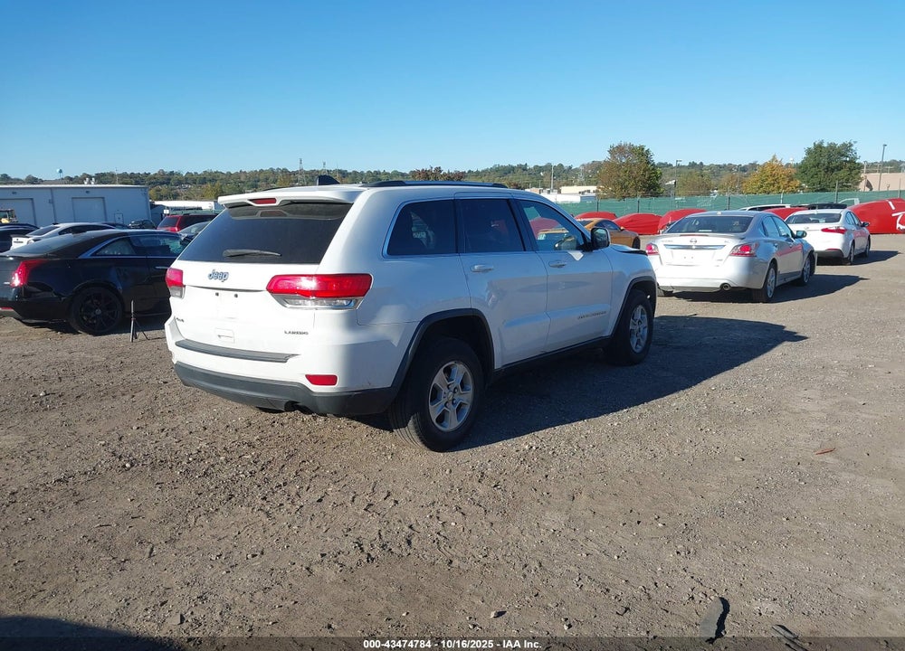 2014 JEEP GRAND CHEROKEE LAREDO VIN: 1C4RJFAG8EC384781
