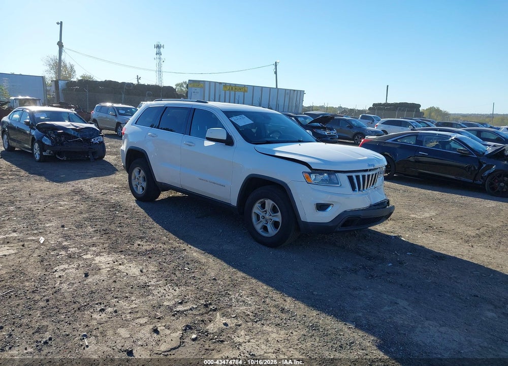 2014 JEEP GRAND CHEROKEE LAREDO VIN: 1C4RJFAG8EC384781