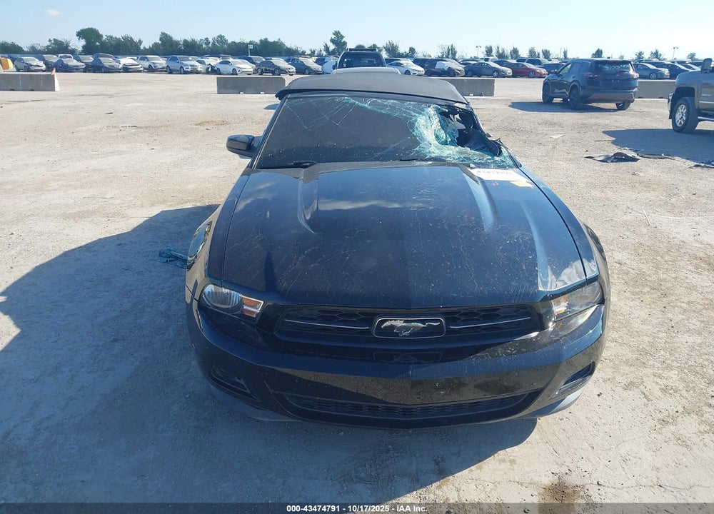 2011 FORD MUSTANG V6 PREMIUM VIN: 1ZVBP8EM9B5157303