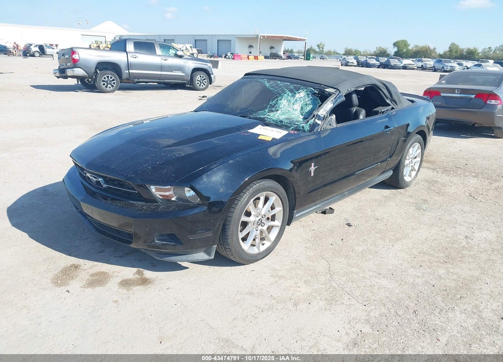 2011 FORD MUSTANG V6 PREMIUM VIN: 1ZVBP8EM9B5157303