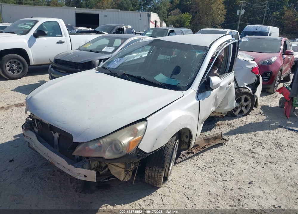 2011 SUBARU LEGACY VIN: 4S3BMBA63B3228765