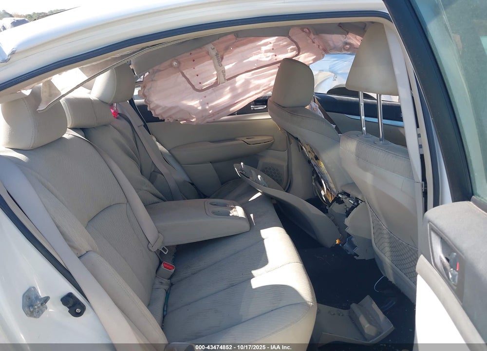 2011 SUBARU LEGACY VIN: 4S3BMBA63B3228765