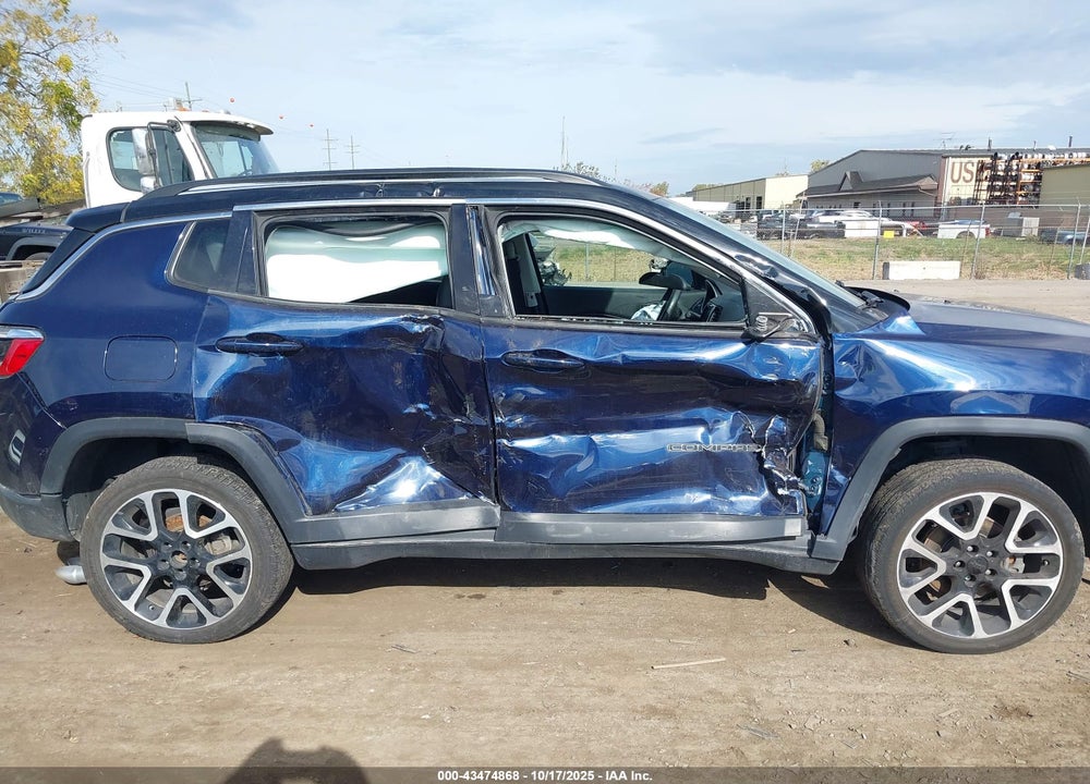 2018 JEEP COMPASS LIMITED 4X4 VIN: 3C4NJDCB6JT238513