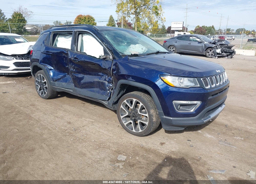 2018 JEEP COMPASS LIMITED 4X4 VIN: 3C4NJDCB6JT238513