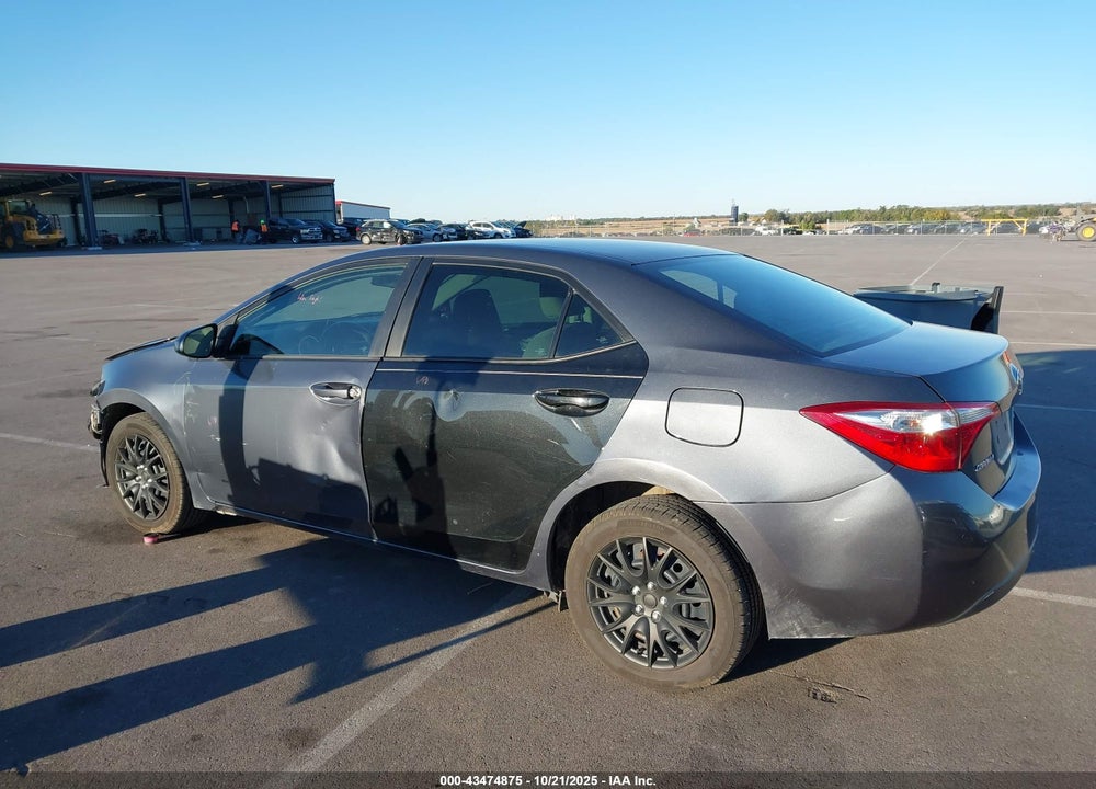2015 TOYOTA COROLLA LE VIN: 5YFBURHE2FP302311