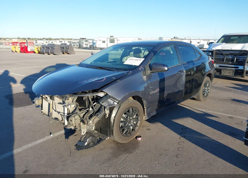 2015 TOYOTA COROLLA LE VIN: 5YFBURHE2FP302311