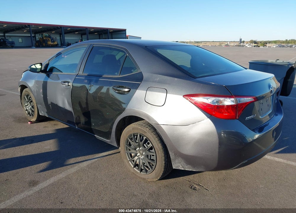 2015 TOYOTA COROLLA LE VIN: 5YFBURHE2FP302311