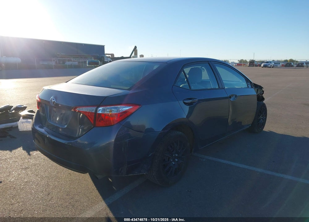 2015 TOYOTA COROLLA LE VIN: 5YFBURHE2FP302311
