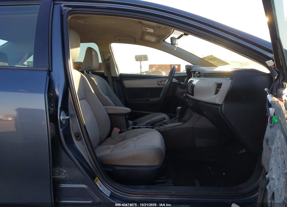 2015 TOYOTA COROLLA LE VIN: 5YFBURHE2FP302311