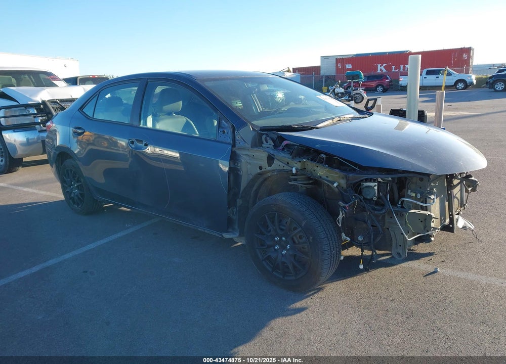 2015 TOYOTA COROLLA LE VIN: 5YFBURHE2FP302311
