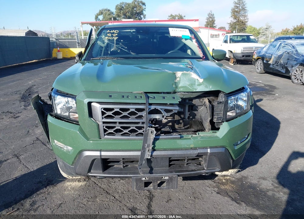 2022 NISSAN FRONTIER SV 4X4 VIN: 1N6ED1EK9NN688923