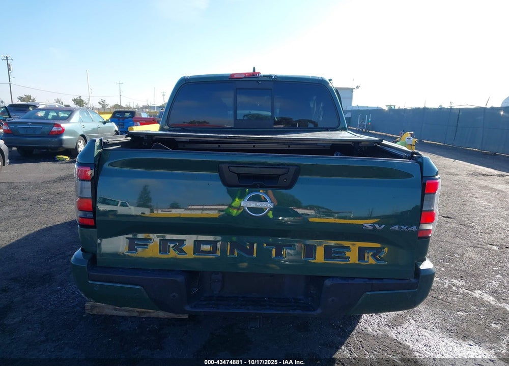 2022 NISSAN FRONTIER SV 4X4 VIN: 1N6ED1EK9NN688923
