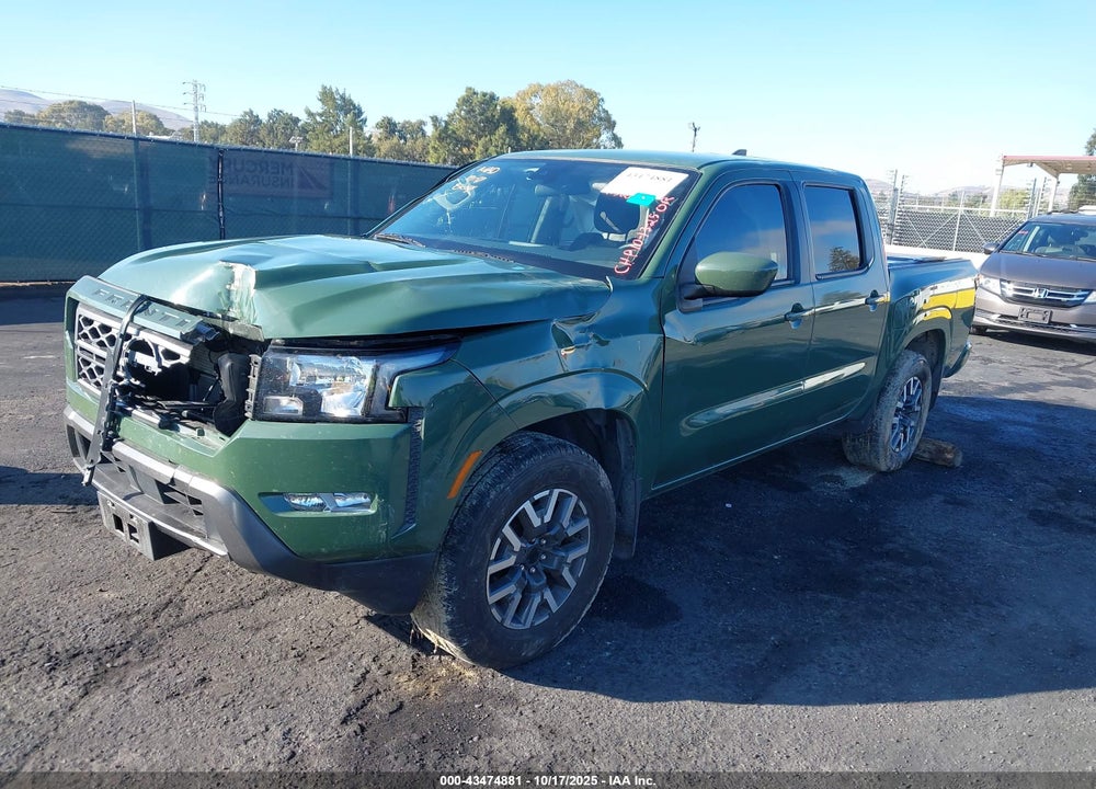 2022 NISSAN FRONTIER SV 4X4 VIN: 1N6ED1EK9NN688923