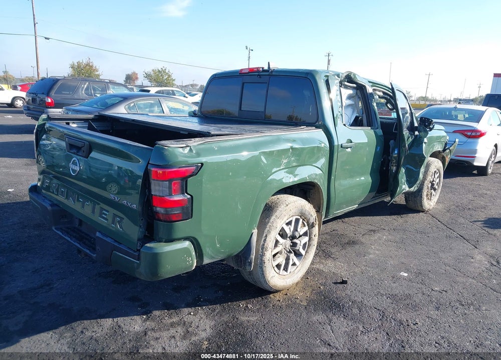 2022 NISSAN FRONTIER SV 4X4 VIN: 1N6ED1EK9NN688923