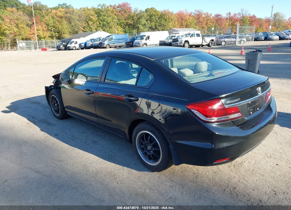 2013 HONDA CIVIC LX VIN: 19XFB2F59DE218955