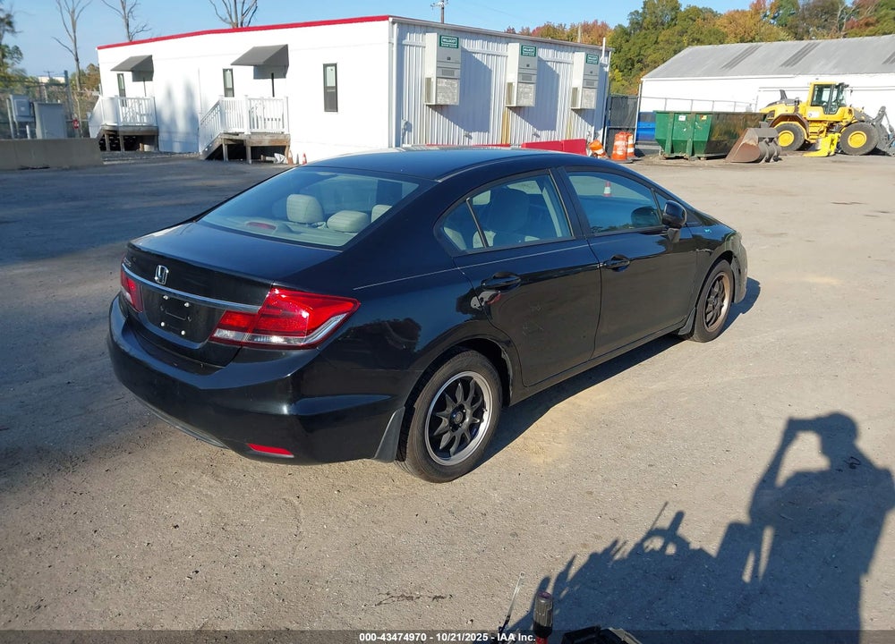 2013 HONDA CIVIC LX VIN: 19XFB2F59DE218955
