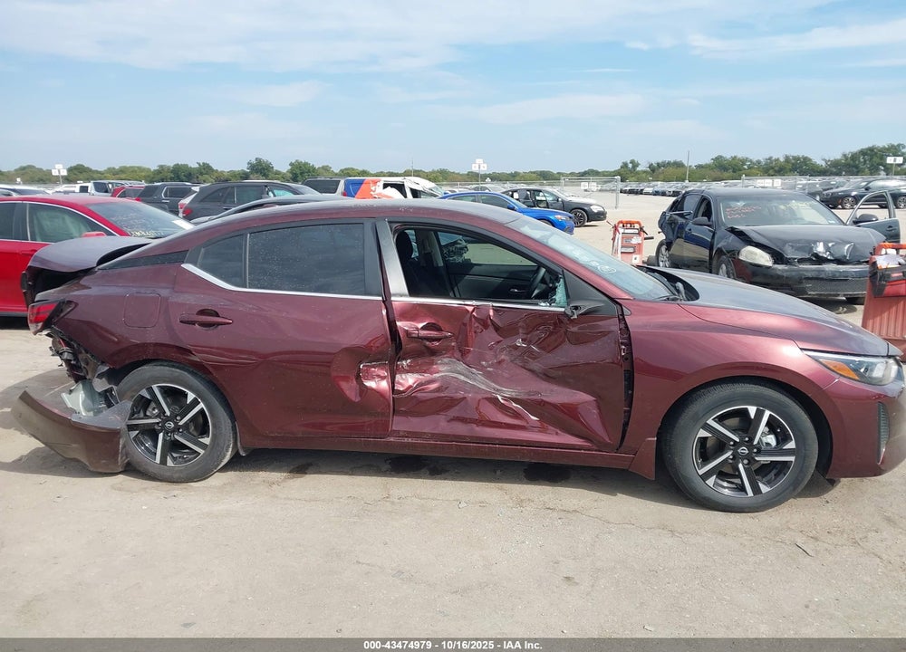2025 NISSAN SENTRA VIN: 3N1AB8CV7SY331433