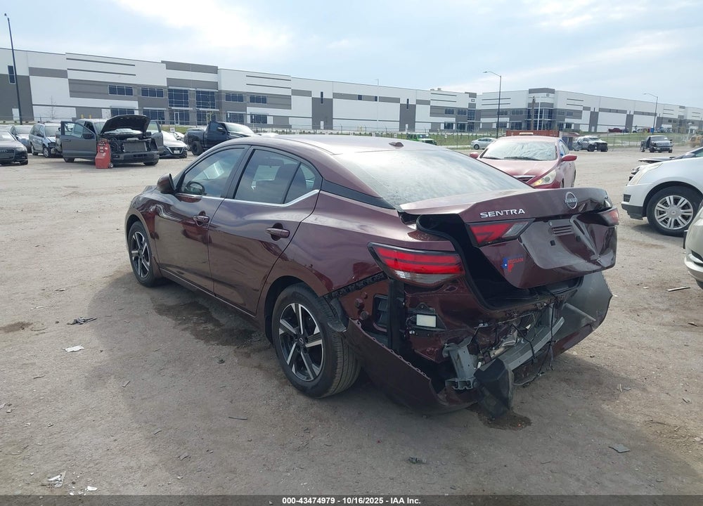 2025 NISSAN SENTRA VIN: 3N1AB8CV7SY331433