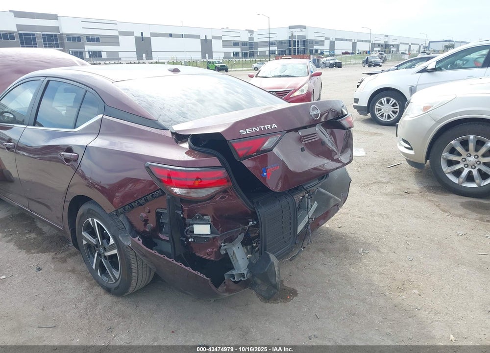 2025 NISSAN SENTRA VIN: 3N1AB8CV7SY331433