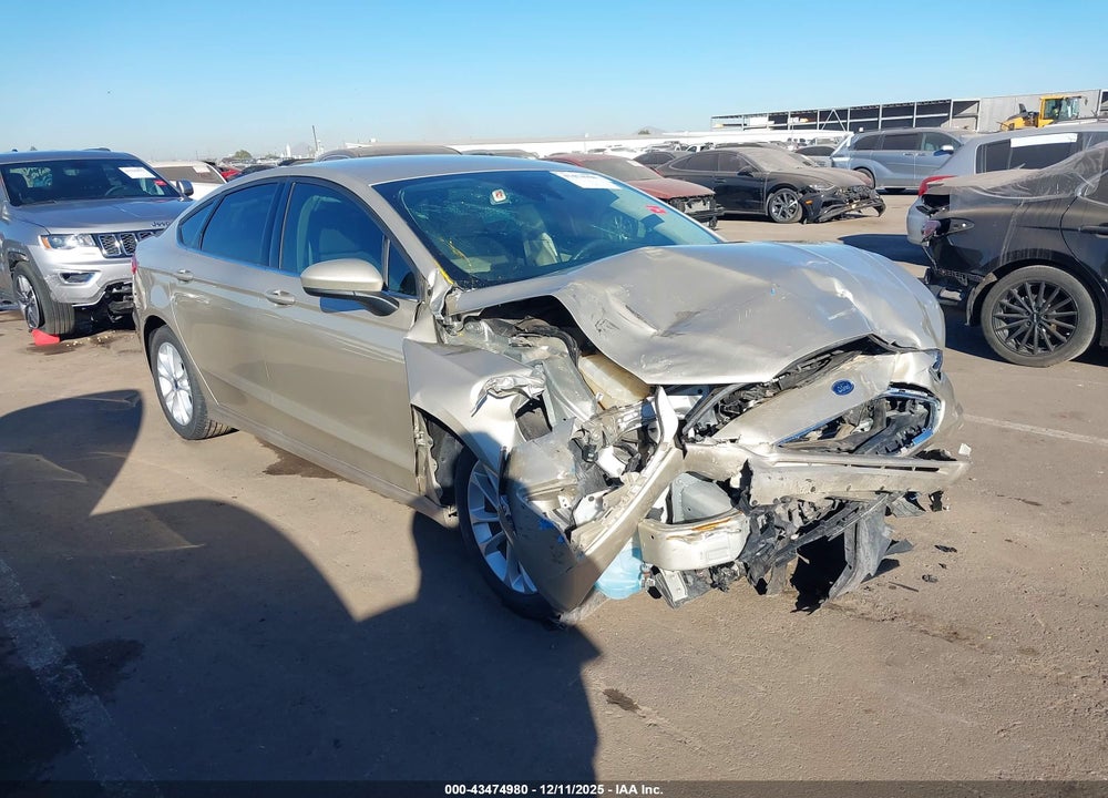 2019 FORD FUSION SE VIN: 3FA6P0HD1KR149068