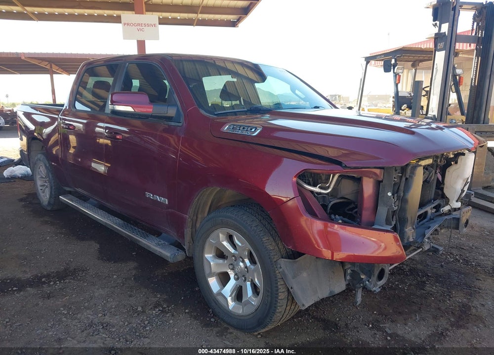 2019 RAM 1500 BIG HORN/LONE STAR  4X2 5'7 BOX VIN: 1C6RREFT0KN509238