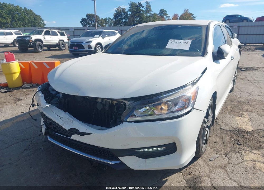 2017 HONDA ACCORD SPORT VIN: 1HGCR2F55HA123107