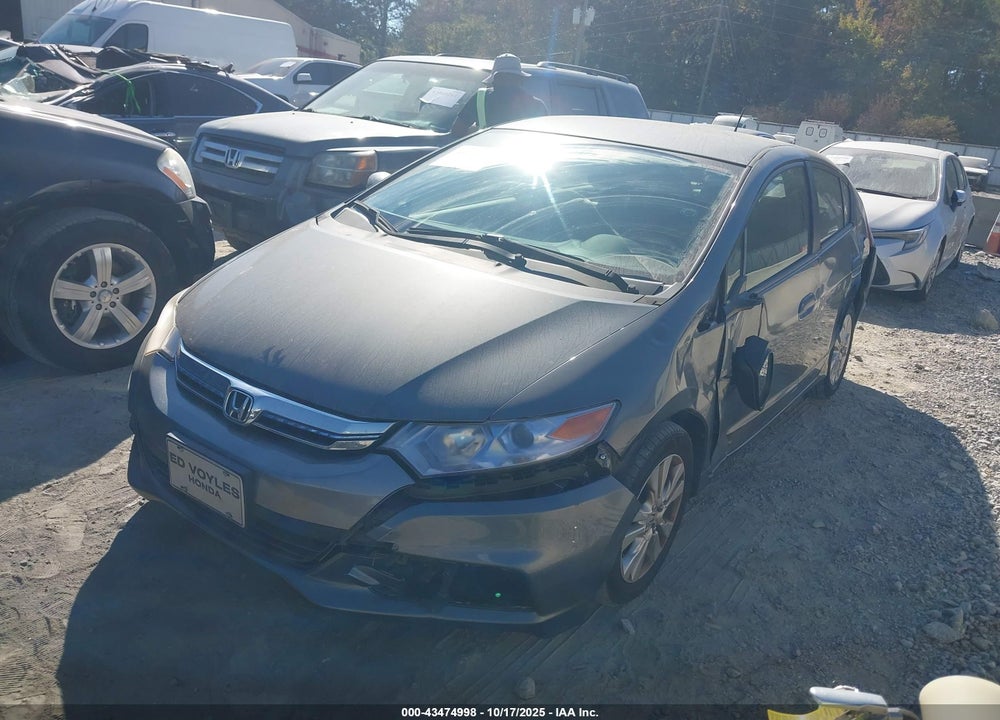 2013 HONDA INSIGHT EX VIN: JHMZE2H78DS003548