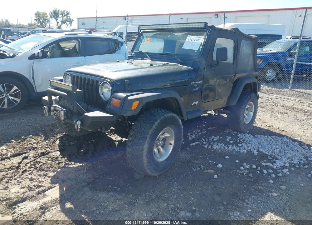 1998 JEEP WRANGLER SPORT VIN: 1J4FY19S6WP785535