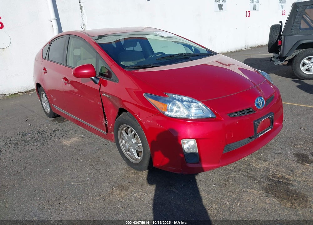 2011 TOYOTA PRIUS TWO VIN: JTDKN3DU2B5360787