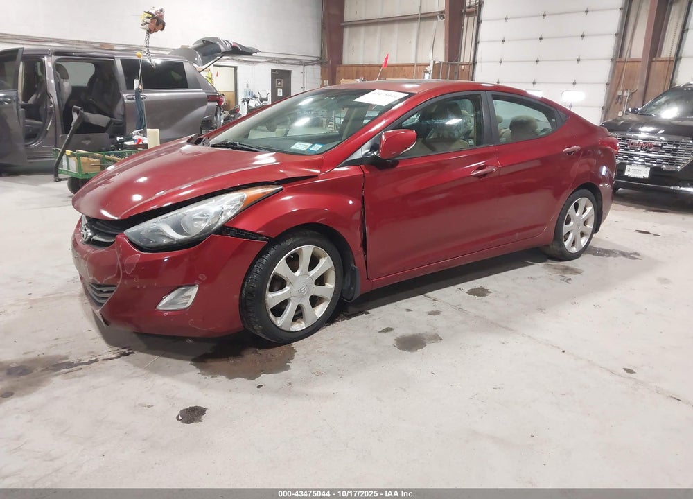 2013 HYUNDAI ELANTRA VIN: 5NPDH4AE5DH201364