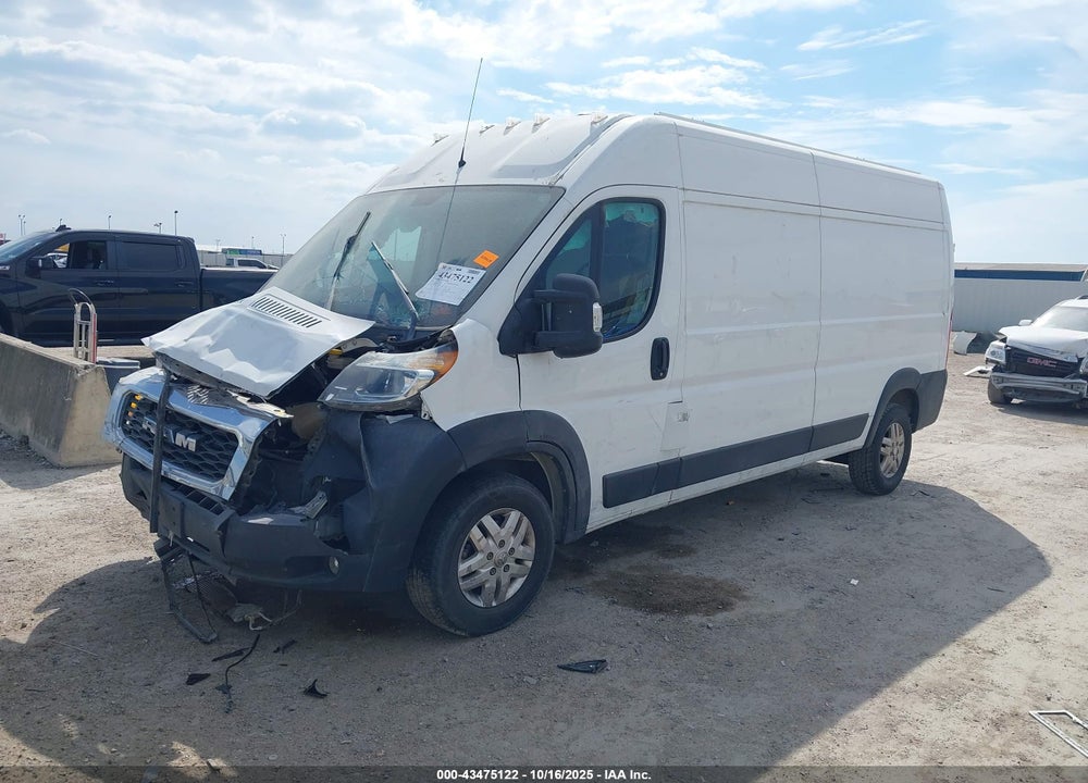 2020 RAM PROMASTER 2500 HIGH ROOF 159 WB VIN: 3C6TRVDG9LE122057