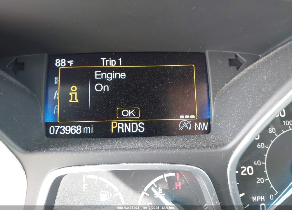 2017 FORD ESCAPE VIN: 1FMCU0JD4HUC39683